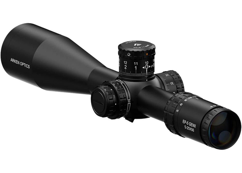 Arken Optics EP5 GENII 5-25x56 FFP MIL Belyst Kikarsikte (bild 6)