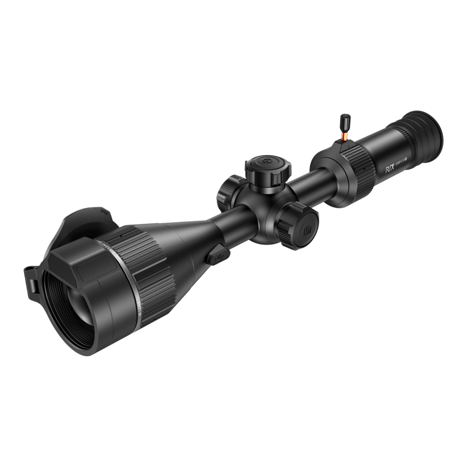 RIX Leap L12R 1280x1024, 60 mm Värmesikte Med Laseravståndsmätare – Objektivdiameter 60 mm, Förstoring 4–16x, Sensorupplösning 1280x1024, Tubdiameter 30 mm