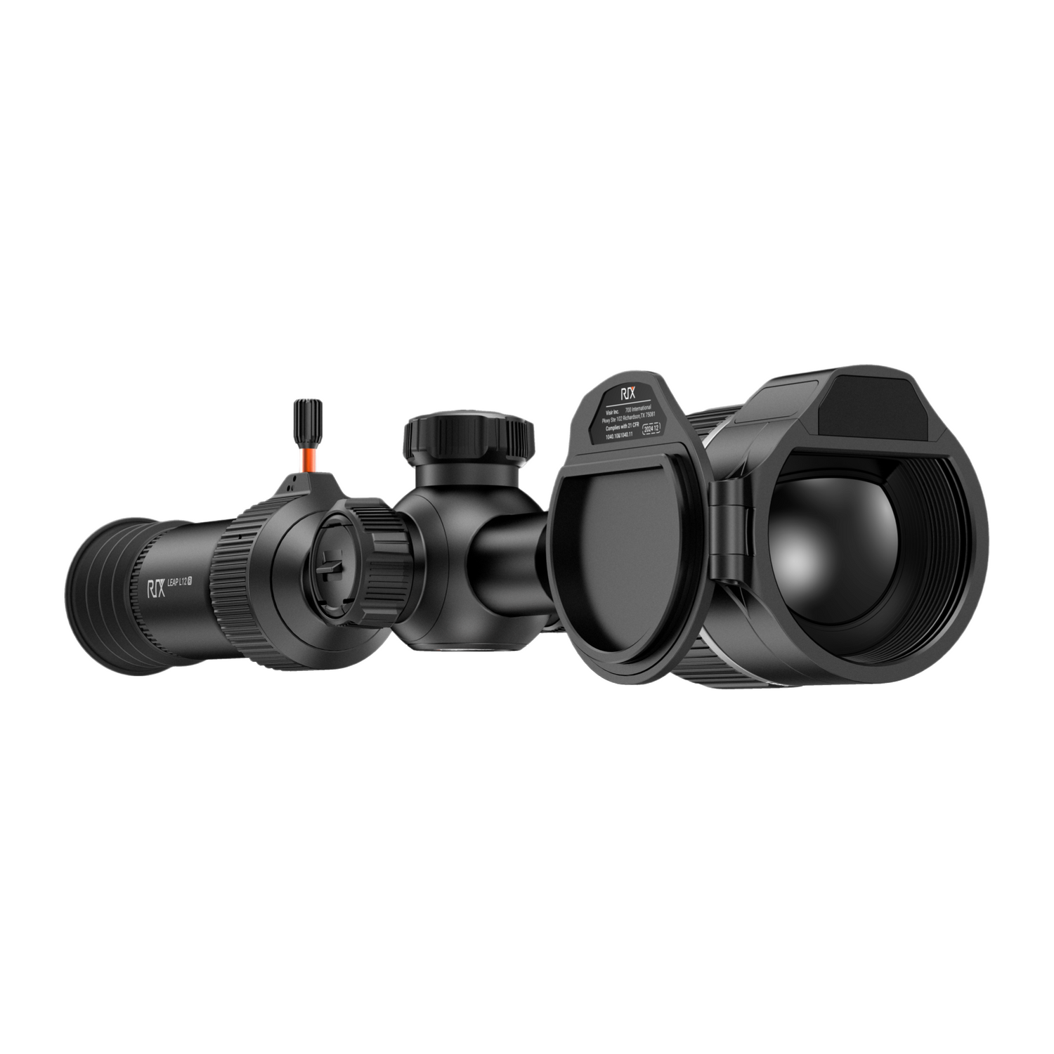 RIX Leap L12R 1280x1024, 60 mm Värmesikte Med Laseravståndsmätare – Objektivdiameter 60 mm, Förstoring 4–16x, Sensorupplösning 1280x1024, Tubdiameter 30 mm (bild 5)