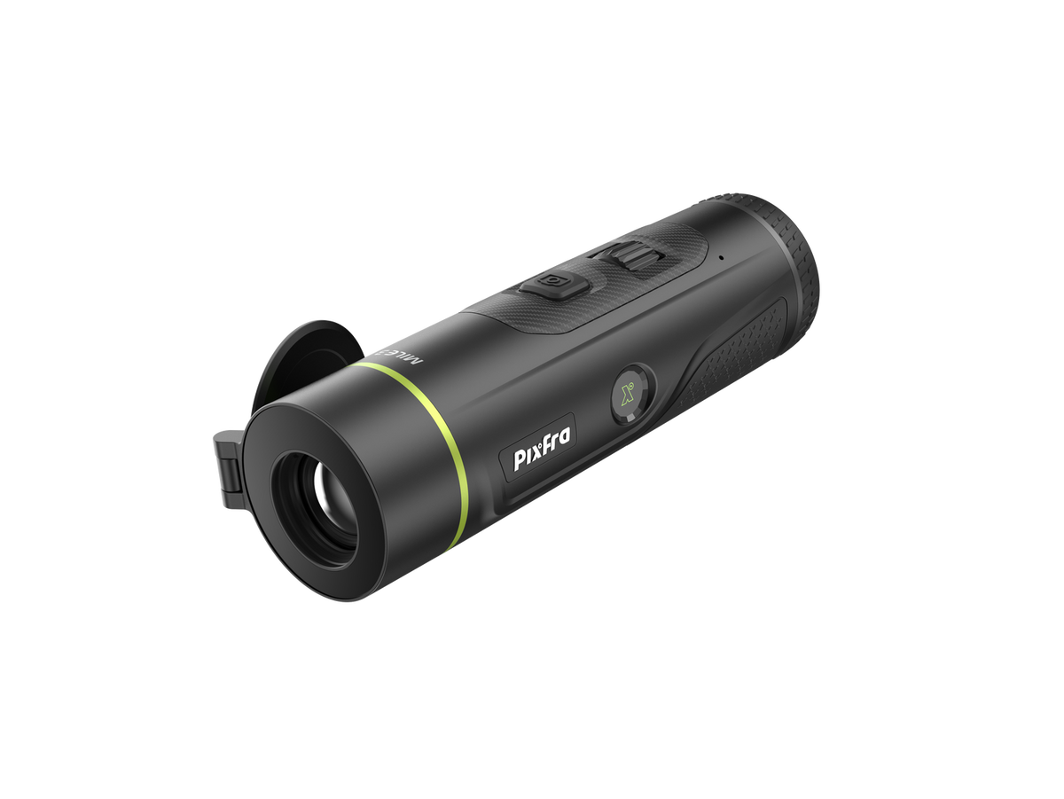 PixFra Mile M3 640x512 LRF, 25 mm Värmekamera Med Laseravståndsmätare – Objektivdiameter 25 mm, Förstoring 1,2–9,6x, Sensorupplösning 640x512