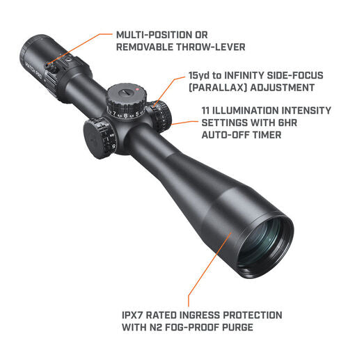 Bushnell Match Pro ED 5–30X56 DM2 FFP illum - Bild 8