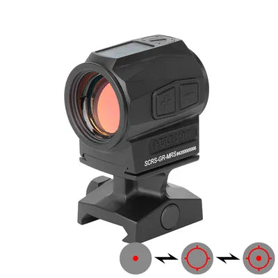 HOLOSUN SCRS, Red Circle Dot, Solar (bild 1)