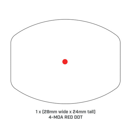 Bushnell RXM-300 1X28 mm 4 MOA - Bild 2