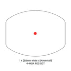 Bushnell RXM-300 1X28 mm 4 MOA - Bild 2
