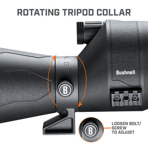 BUSHNELL ENGAGE DX SPOTTING SCOPE 20-60X80 45° (bild 12)