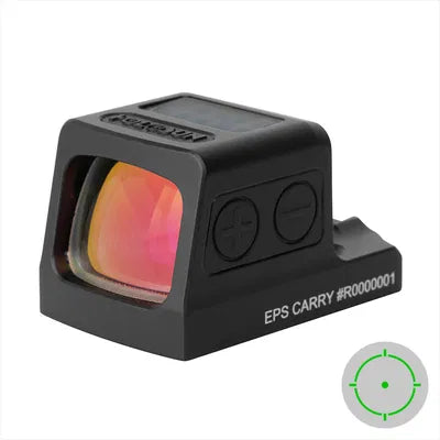HOLOSUN EPS Carry, Green Multi-Reticle, 7075 Aluminum, Enclosed, Solar