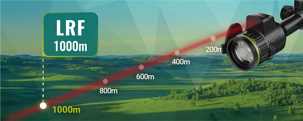 Volans V850 LRF 4K 940 nm Mörkersikte Med Laseravståndsmätare