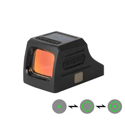 HOLOSUN SCS, Aluminum/Solar/Circle Dot/Green/Compact (bild 1)