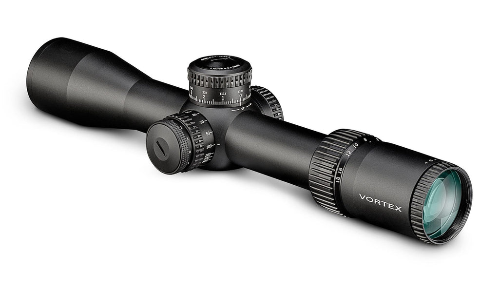 Vortex Strike Eagle 3-18x44 FFP EBR-7C (Mrad) belyst