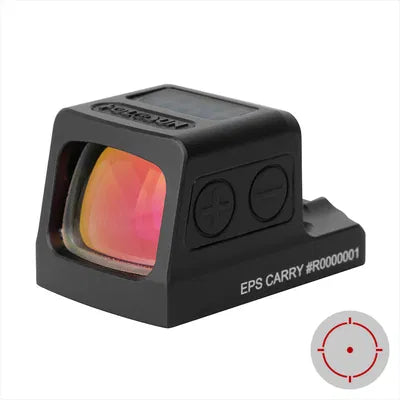 HOLOSUN EPS Carry, Red Multi-Reticle, 7075 Aluminum, Enclosed, Solar