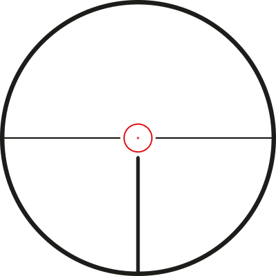 Vantage HD 30 1-8x24 Circle Dot belyst