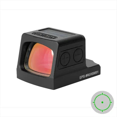 HOLOSUN EPS, Green Multi-Reticle, 7075 Aluminum, Enclosed, Solar