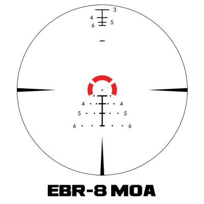 Strike Eagle 1-10x24 FFP riktm EBR-8 MOA belyst