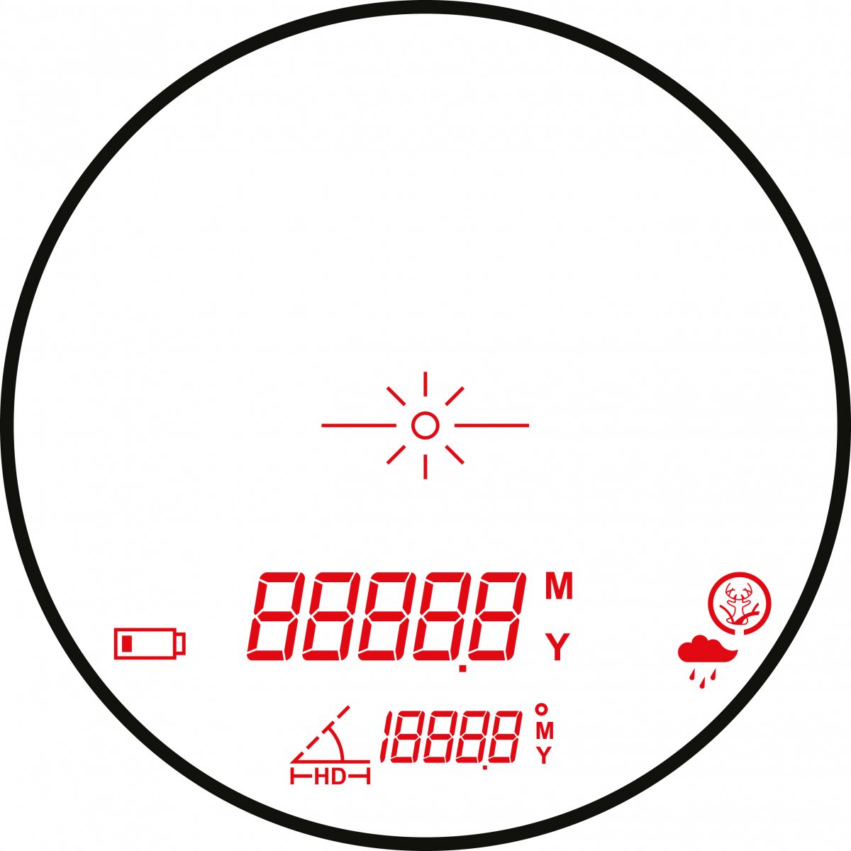 Hawke Endurance Avståndsmätare 1000m *