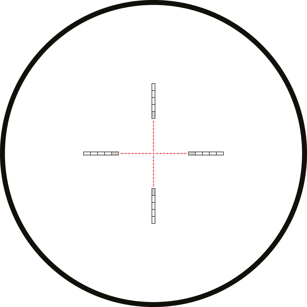 Hawke Vantage 30 WA FFP 6-24X50 IR SF, riktm 1/2 Mil Dot MRA