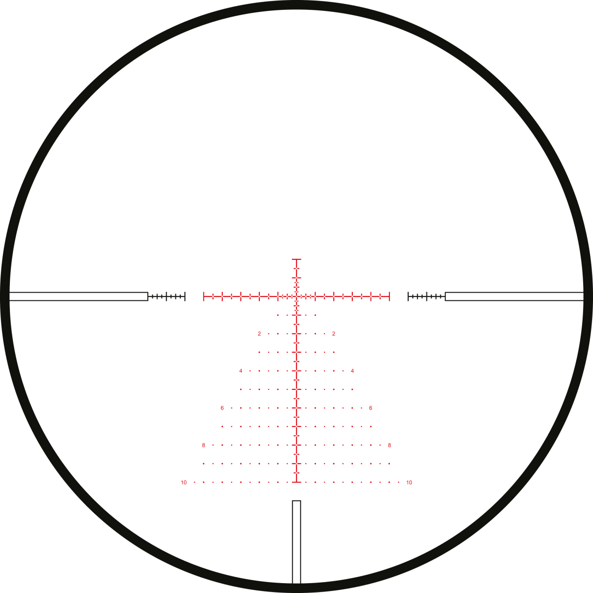 Hawke Frontier 30 FFP 4-20x50, riktm. Mil Pro belyst