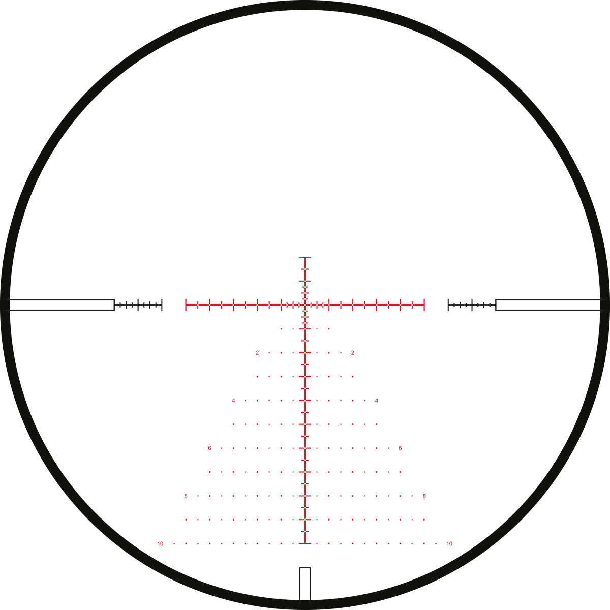 Hawke Frontier 30 FFP 5-25x56, riktm. Mil Pro belyst