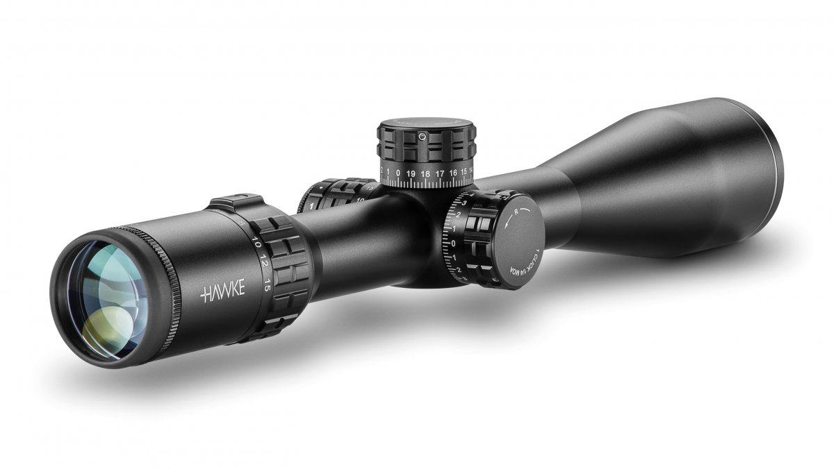 Hawke Frontier 30 SF 2,5-15x50, riktm LR Dot belyst *