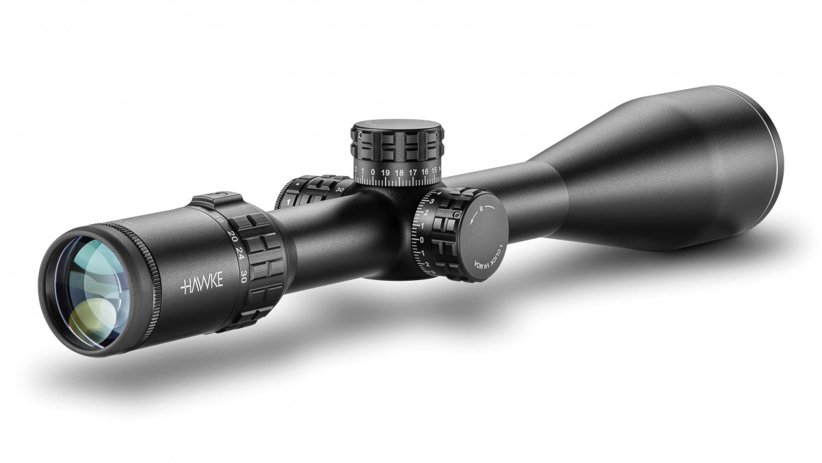 Hawke Frontier 30 SF 5-30x56, riktm LR Dot belyst *