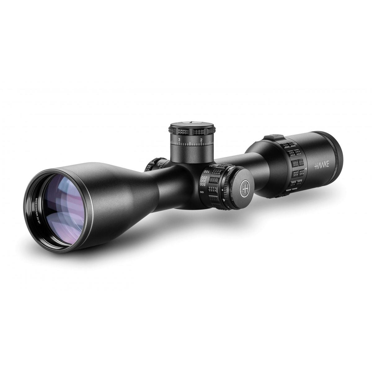 Hawke Sidewinder 30, 4-16x50 SF, riktm. SR Pro belyst Gen 2