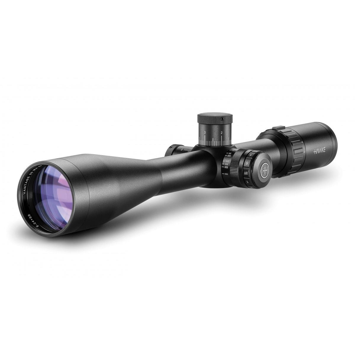 Hawke Vantage 30 WA SF 6-24X50, riktm 10x Half Mil Dot *