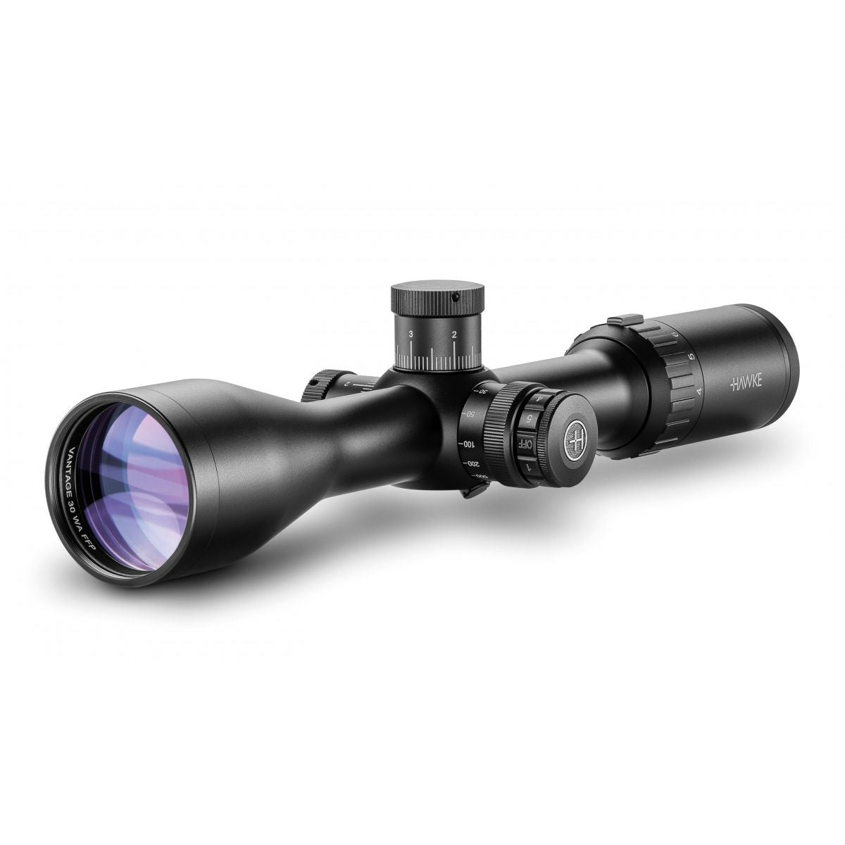 Hawke Vantage 30 WA FFP 4-16X50 IR SF, riktm 1/2 Mil Dot MRA