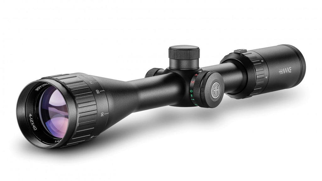 Hawke Vantage 4-12X40 AO, riktm Rimfire 17 HMR belyst