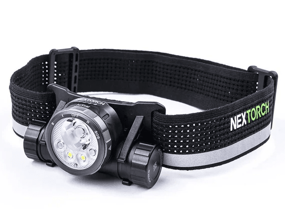 Nextorch HiStar pannlampa svart, 2300 lm uppladdningsbart batteri