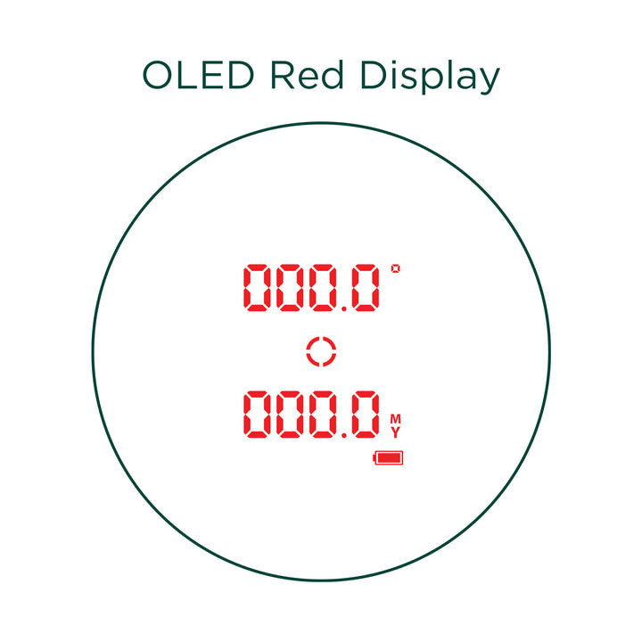 Alpen Crestone XP 7x24 OLED Rangefinder – Objektivdiameter 24 mm, Förstoring 7x (bild 5)