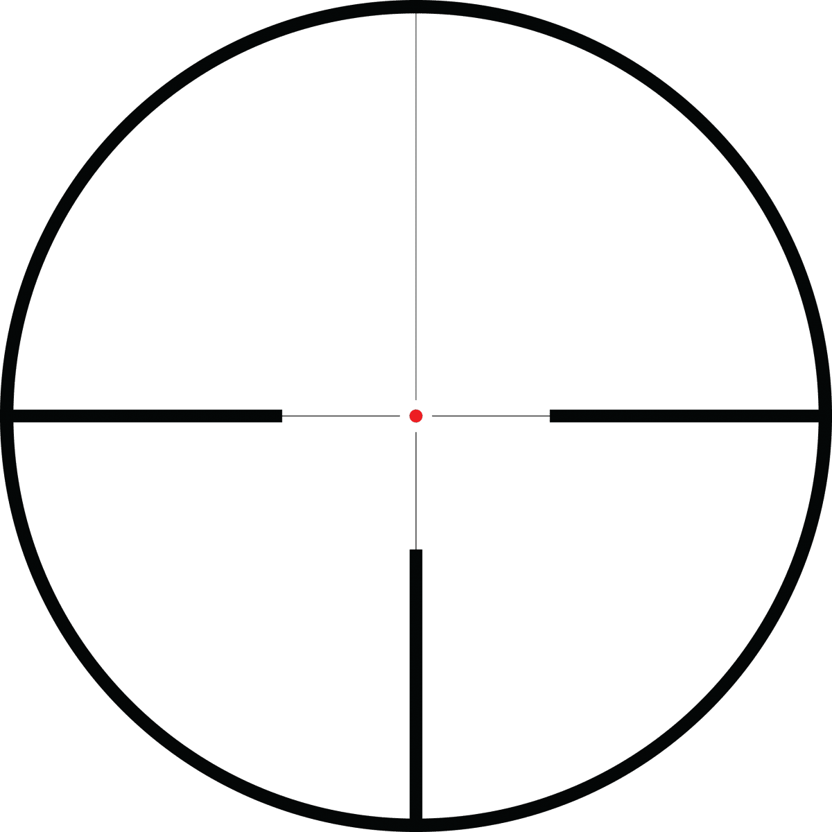 Hawke Vantage 3-9x40 L4A Dot belyst 1"