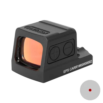HOLOSUN EPS Carry, Red 6 MOA Dot, 7075 Aluminum, Enclosed