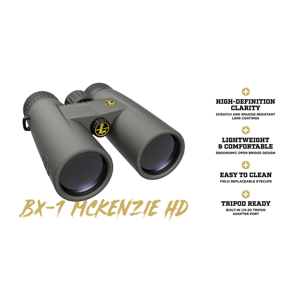 LEUPOLD BX-1 MCKENZIE HD 8X42MM SHADOW GRAY