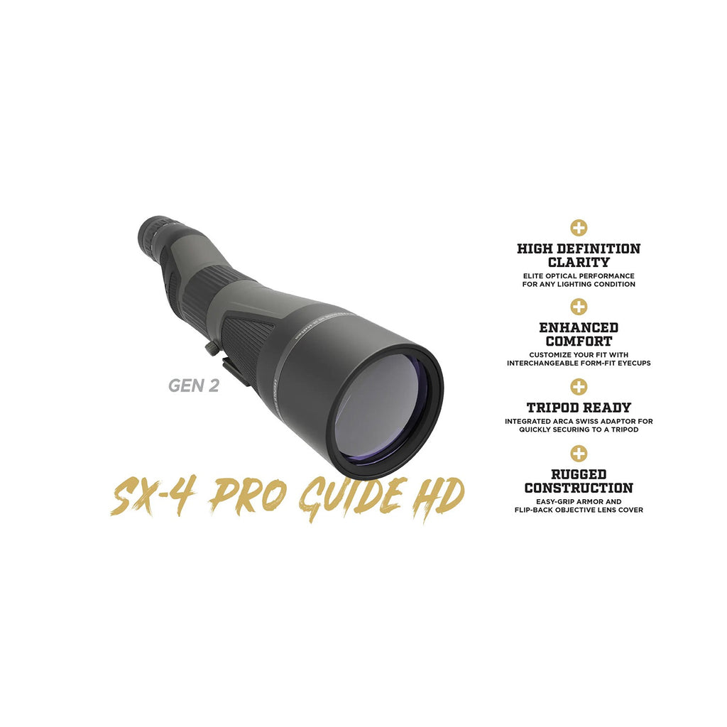 LEUPOLD SX-4 PRO GUIDE HD GEN 2 20-60X85MM STRAIGHT