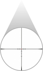 Hawke Frontier 30 FD 1-8x24 LRX Tactical FD belyst