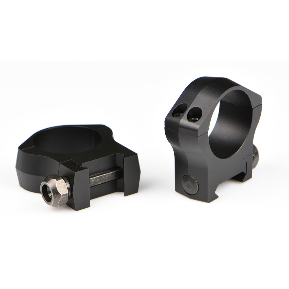 Warne Mountain Tech aluminiumringar för Weaver 35mm höga höjd 14mm