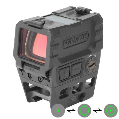 HOLOSUN AEMS, 7075 Aluminum/Solar/Circle Dot/Green (bild 1)