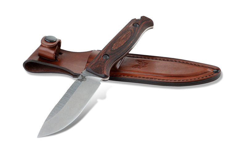 BENCHMADE 15002: SADDLE MOUNTAIN SKINNER W WOOD HANDLE (bild 2)