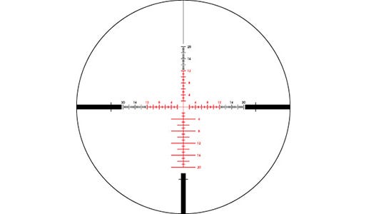 Vortex Viper PST Gen 2 3-15x44 SFP, riktm. EBR-4 MOA