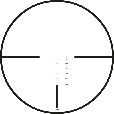 Vantage HD 30 SF 4-16x50 Rimfire .22 LR belyst