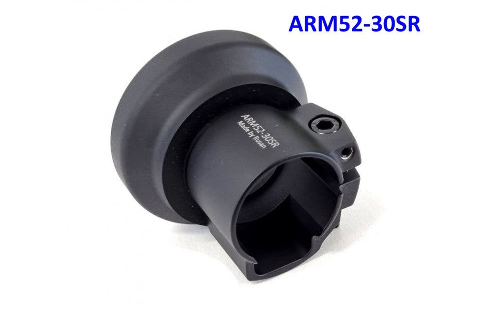 Rusan Q-R adapter för M52x0.75 Passar Swarovski SR skena med 30mm obj diameter