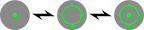 HOLOSUN SCS, Aluminum/Solar/Circle Dot/Green/MP2 (bild 2)