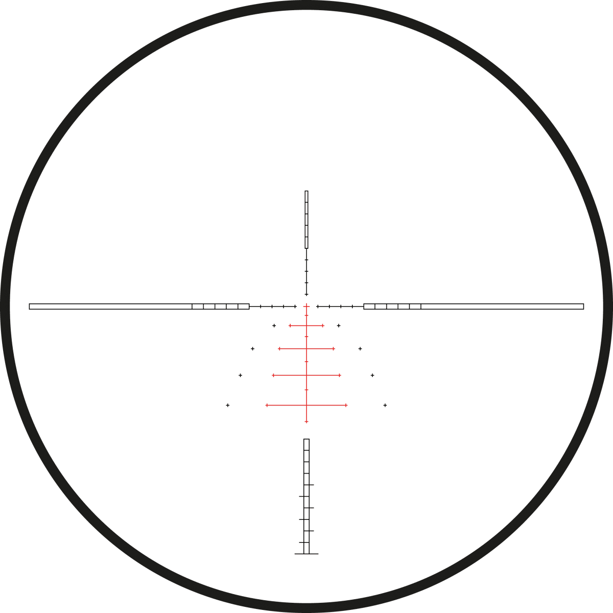 Hawke Sidewinder 30, 4-16x50 SF, riktm. SR Pro belyst Gen 2