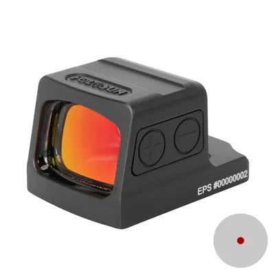 HOLOSUN EPS, Red 2 MOA Dot, 7075 Aluminum, Enclosed