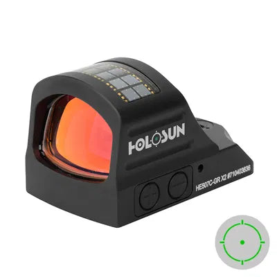 HOLOSUN 507C-GR, Green Circle Dot/Solar Panel (bild 1)
