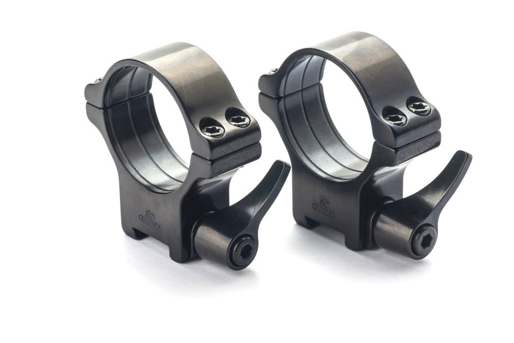 Stålringar QD för laxspår 11 mm 30 mm höjd 12 mm