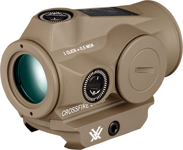 Crossfire II 2 MOA Solar Red Dot Tan