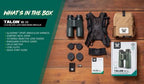 Talon HD 10K 12x50 Ballistic Laser Rangefinding Binocular