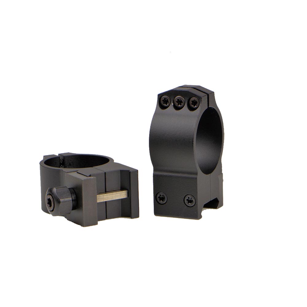 Warne Tactical stålringar för Weaver 1", medium höjd 11,2mm